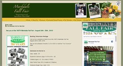 Desktop Screenshot of markdalefallfair.ca